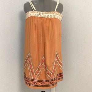 🔥Host Pick🔥Flying Tomato Lace Embroidered Spaghetti Straps Sundress